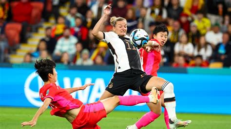 Two-time champion Germany out of Women’s World Cup after 1-1 draw with South Korea